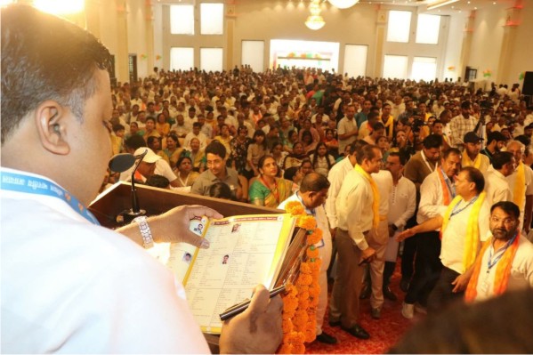 अखिल भारतीय अग्रवाल समाज हरियाणा का विवाह योग्य युवक युवती परिचय सम्मेलन जीन्द में सम्पन्न, 17 राज्यों के 1250 से ज्यादा प्रत्याशियों ने तलाशें मनपसंद जीवनसाथी